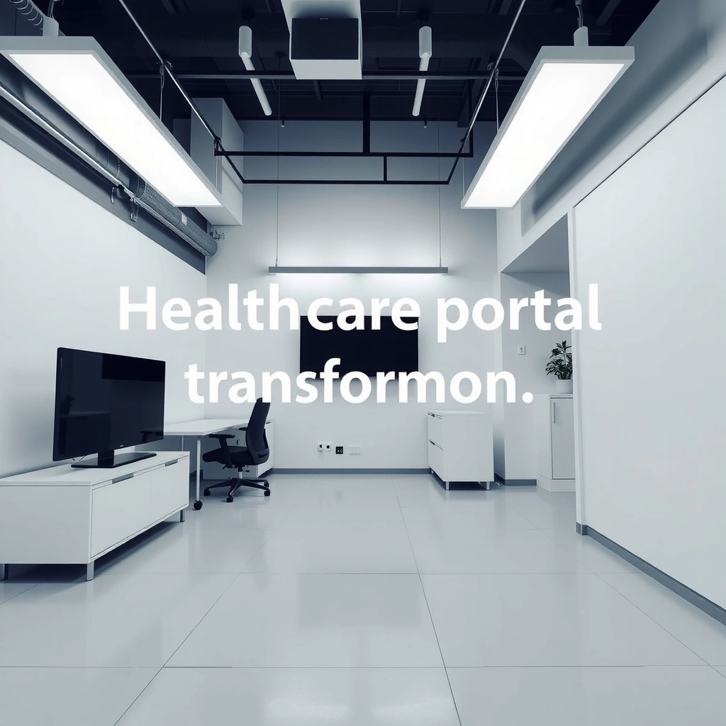 Healthcare portal transformation