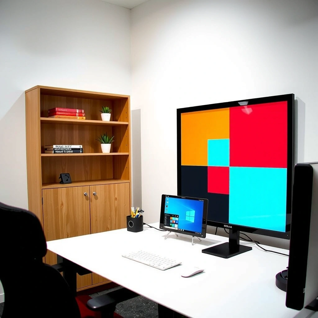 Portfolio showcase of web design projects