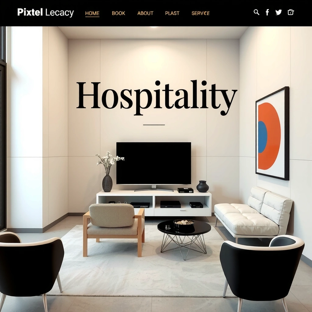 Hospitality Website Project